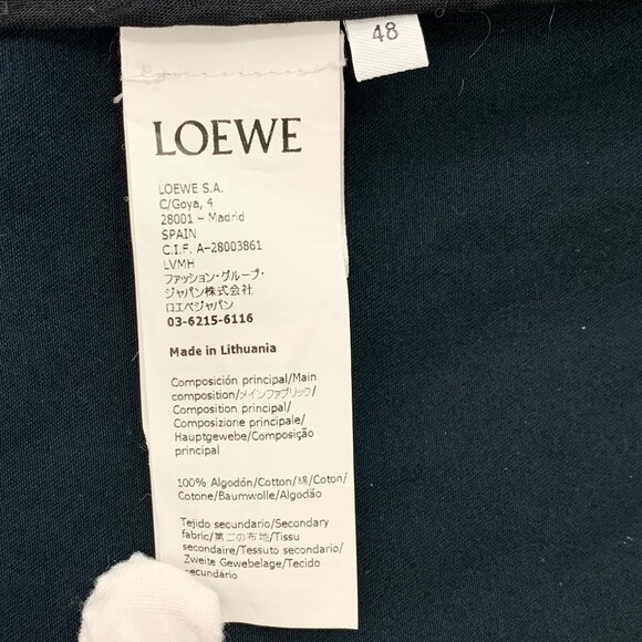 Loewe Dark green cotton hooded single-breasted long-sleeve jacket - Picture 7 of 7